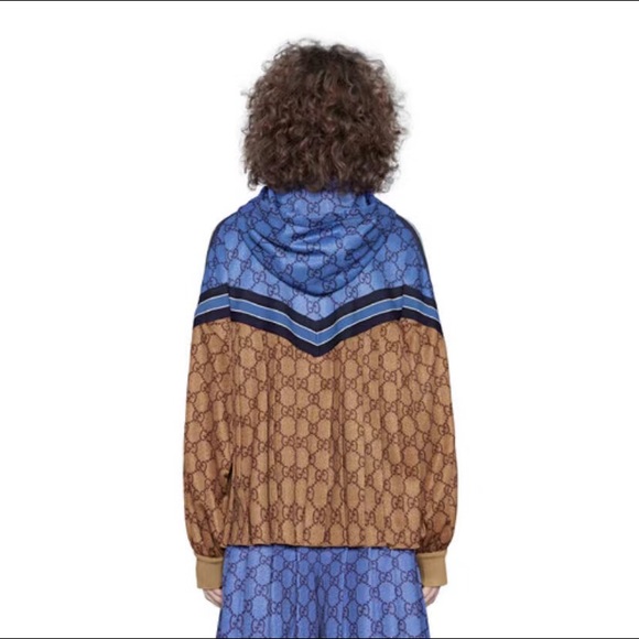 Gucci GG Technical Jersey Jacket Size L - Picture 3 of 10